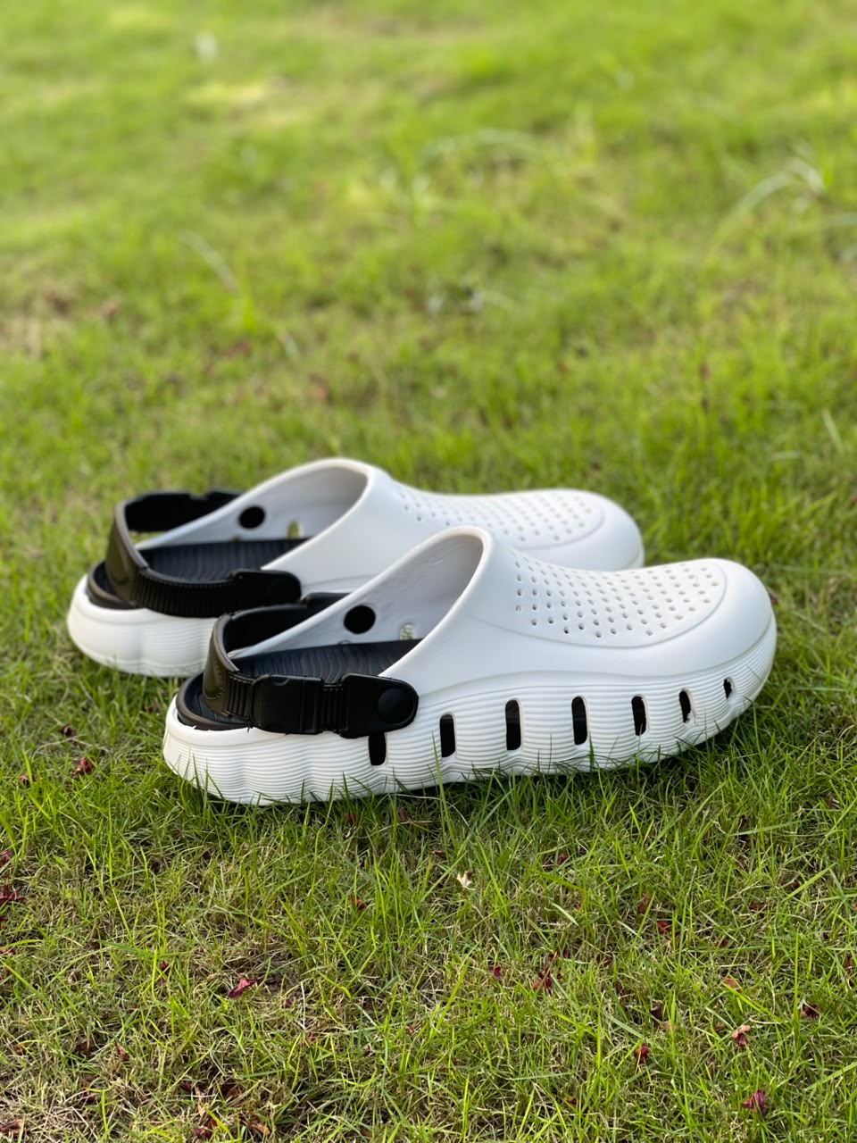 White AirFlex Crocs | Lightweight Everyday Comfort