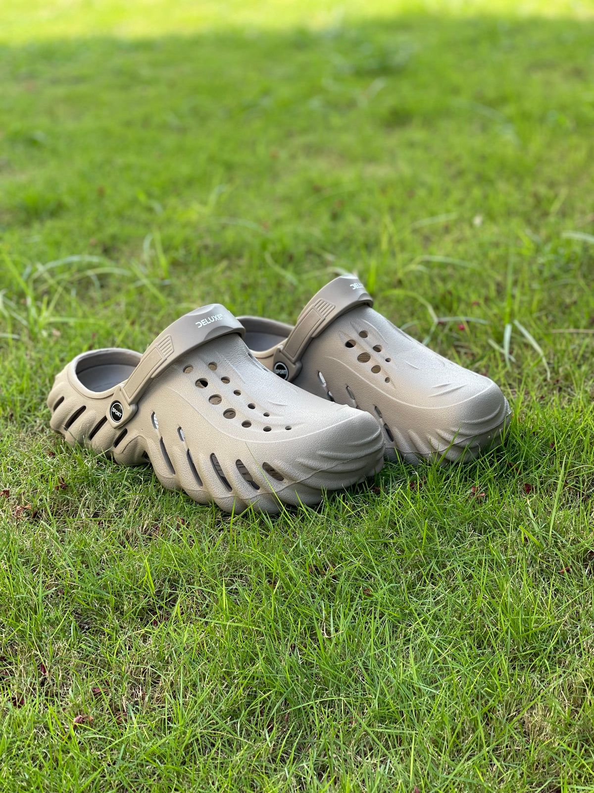 Cool Beige Stylish Crocs Style | Comfortable Everyday Footwear