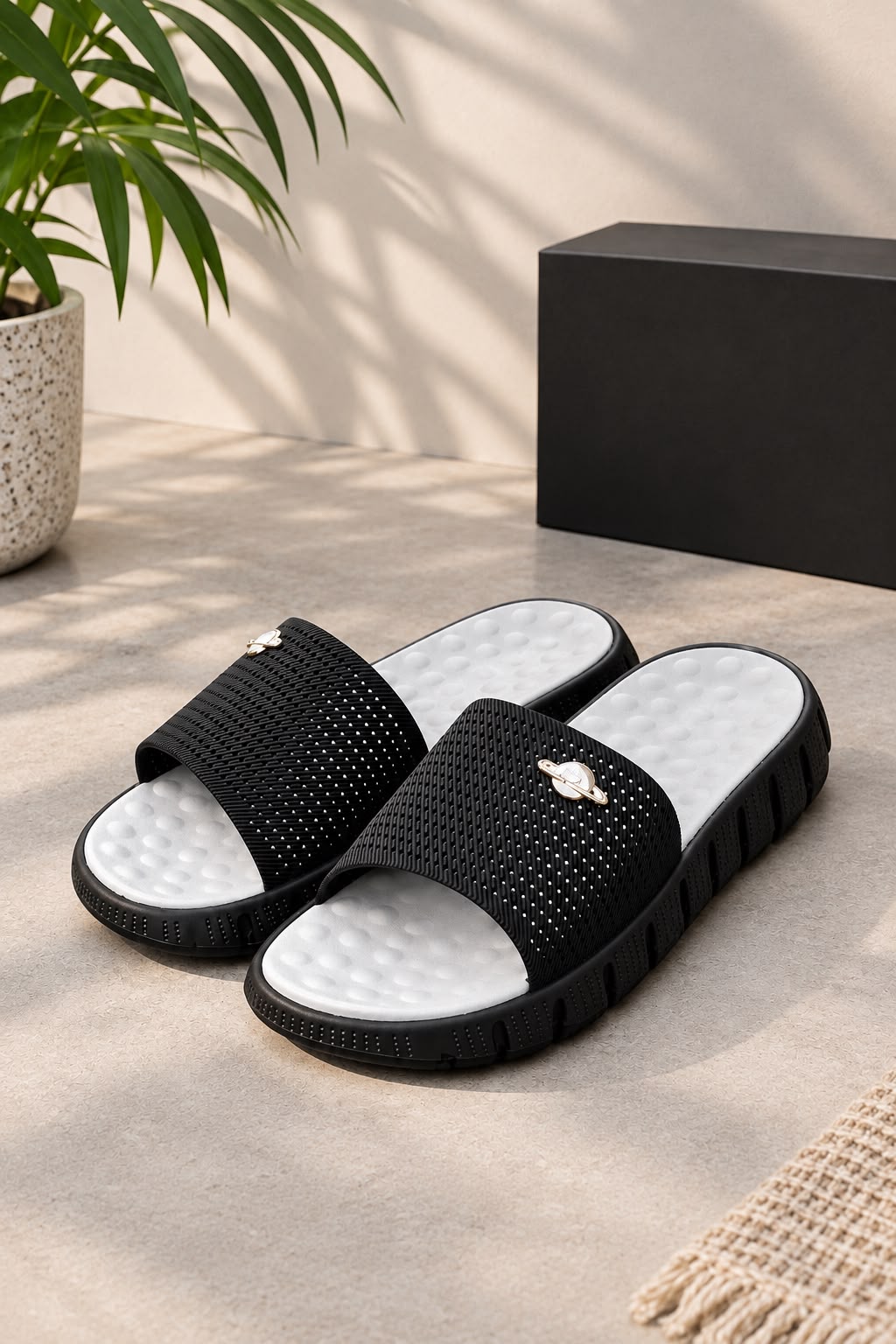 VerStyle Comfort Slides – Premium Cushioned Massage Slippers
